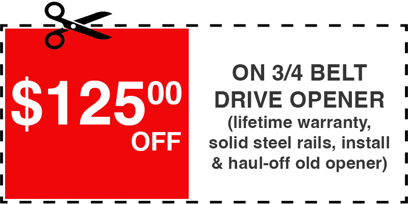 125 off garage door opener Tuckahoe