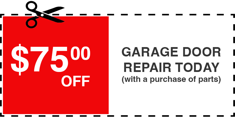 75 off garage door repair Tuckahoe