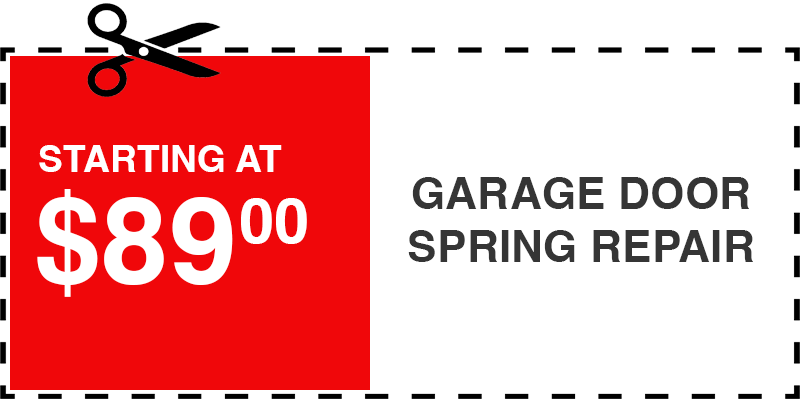 89 garage door SPRING repair Tuckahoe